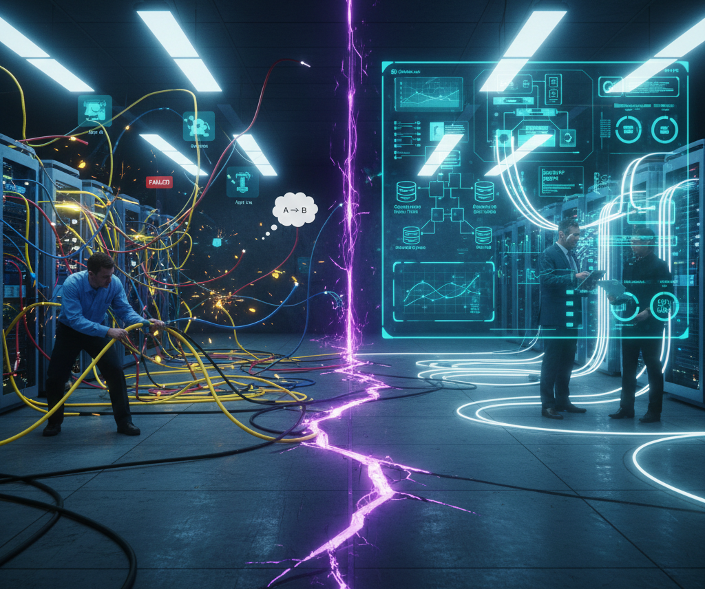 هندسة البيانات مقابل تكامل الأنظمة: لماذا لا يكفي مجرد ربط تطبيقاتك؟