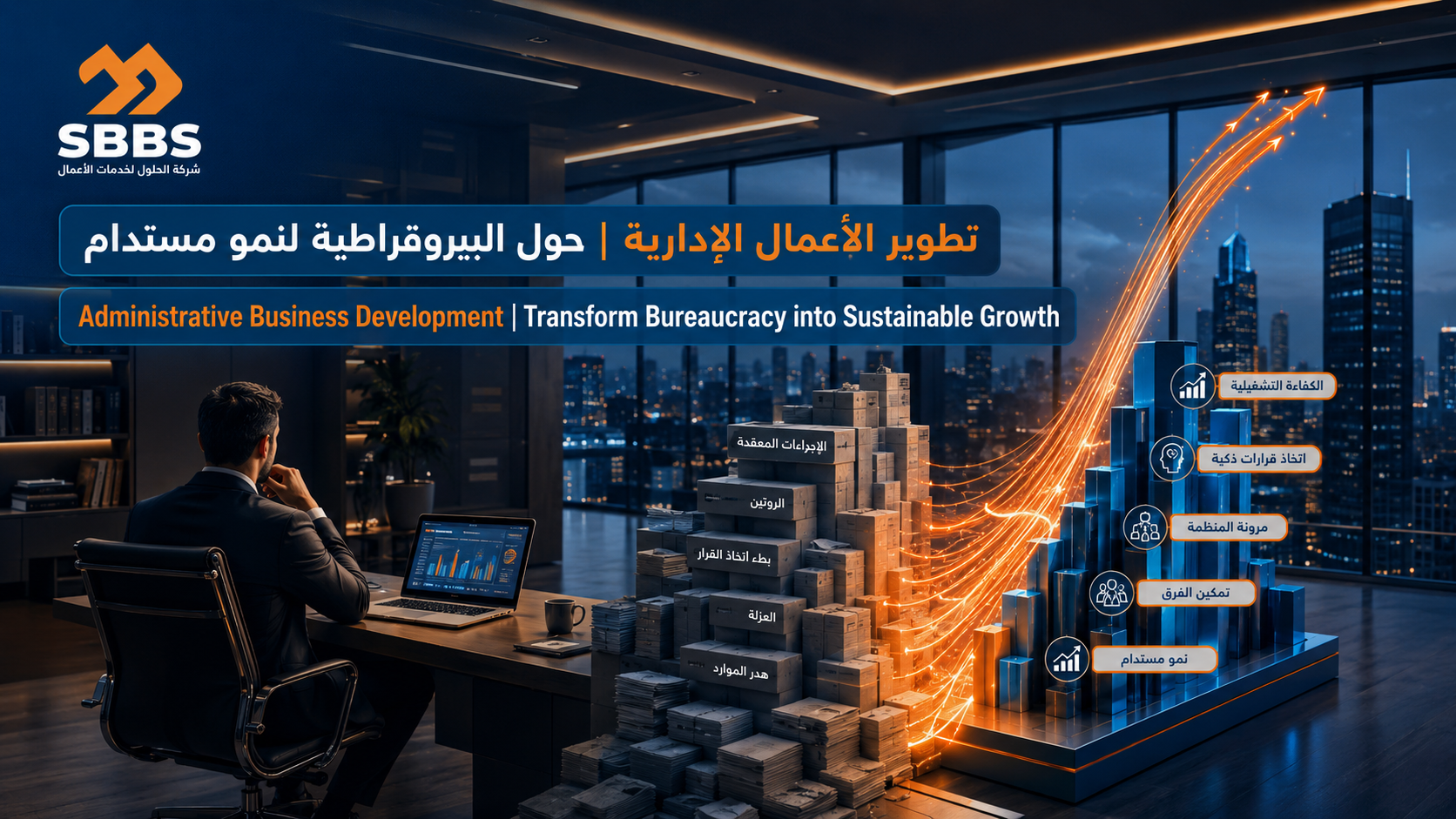 تطوير الأعمال الإدارية | حول البيروقراطية لنمو مستدام