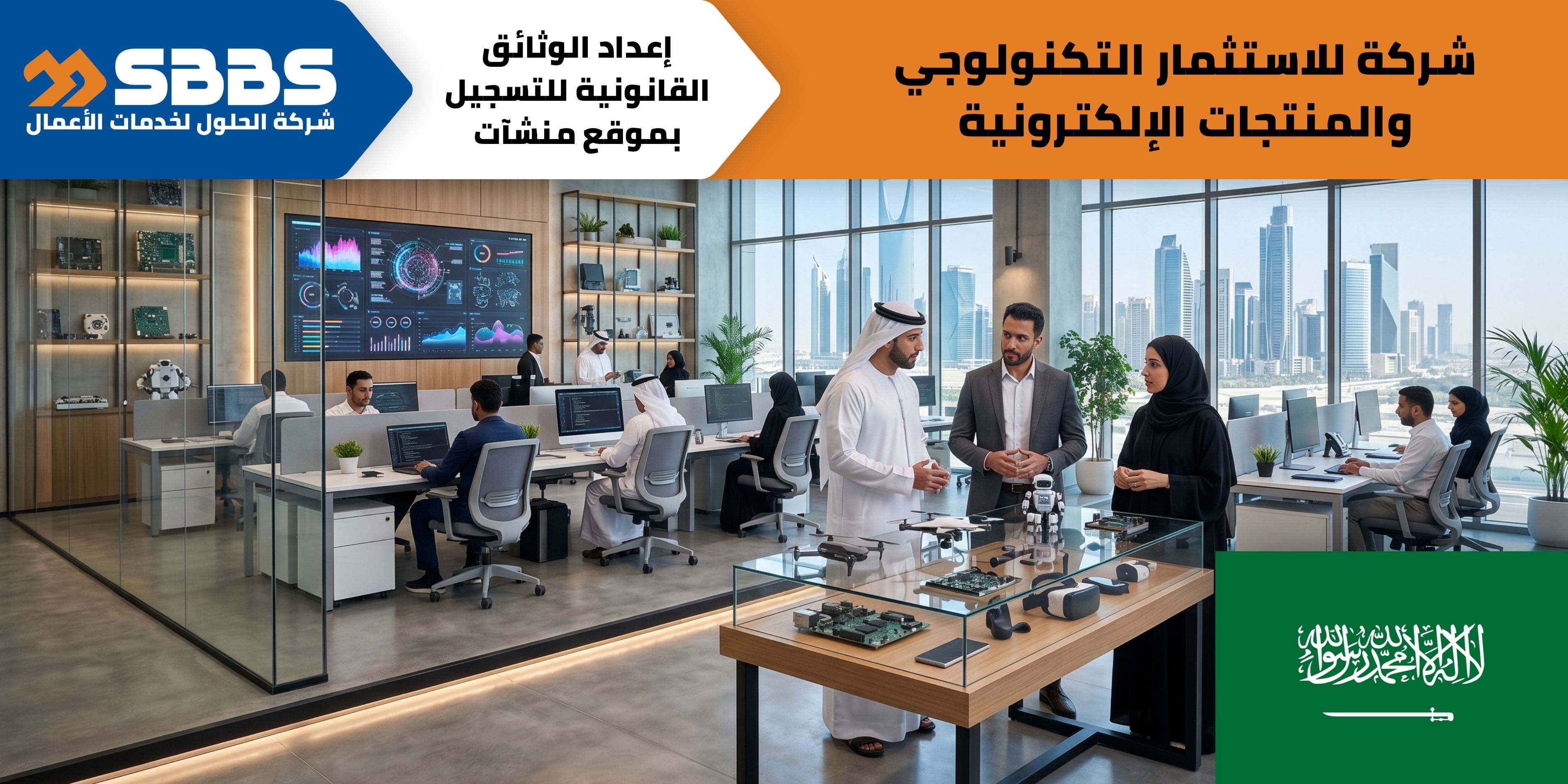 شركة للاستثمار التكنولوجي والمنتجات الإلكترونية.